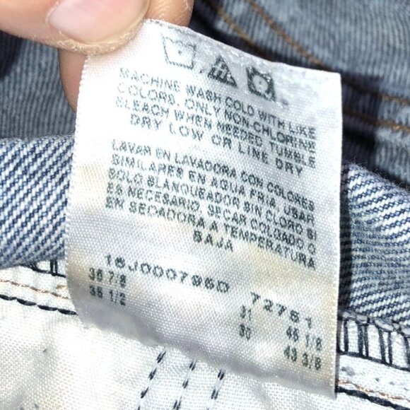 Lee Mens Jeans Size 34x30 Regular Fit Mens Straight Leg Cotton Blue Denim Casual - Picture 11 of 16